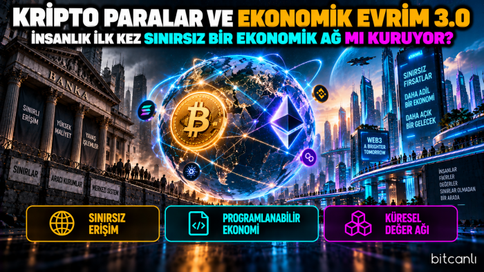 Kripto Paralar ve Ekonomik Evrim 3.0: İnsanlık İlk Kez Sınırsız Bir Ekonomik Ağ mı Kuruyor?